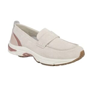 Vionic Women's Cream and Pink Loafers - NWOT